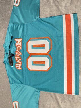 Watson Athletics Depth Teal Football Jersey NWT Size XL
